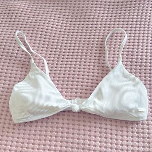 Roxy ribbed bikini top